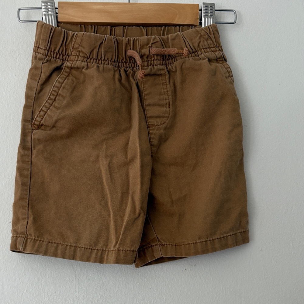 Brown Casual Shorts